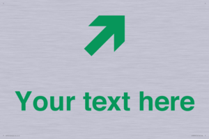 Custom Safe Condition inverse: Green Up right arrow